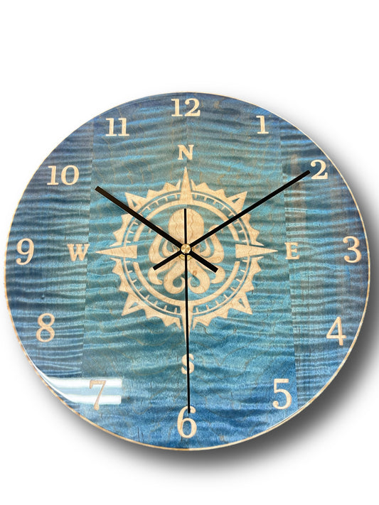 Ocean themed clock